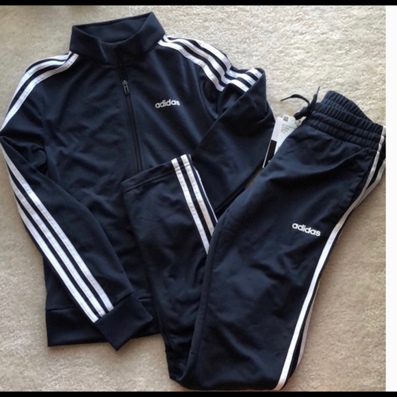navy blue adidas jumpsuit